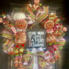 gingerbread wreath for sale