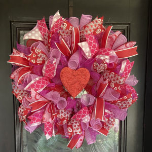 valentines day door