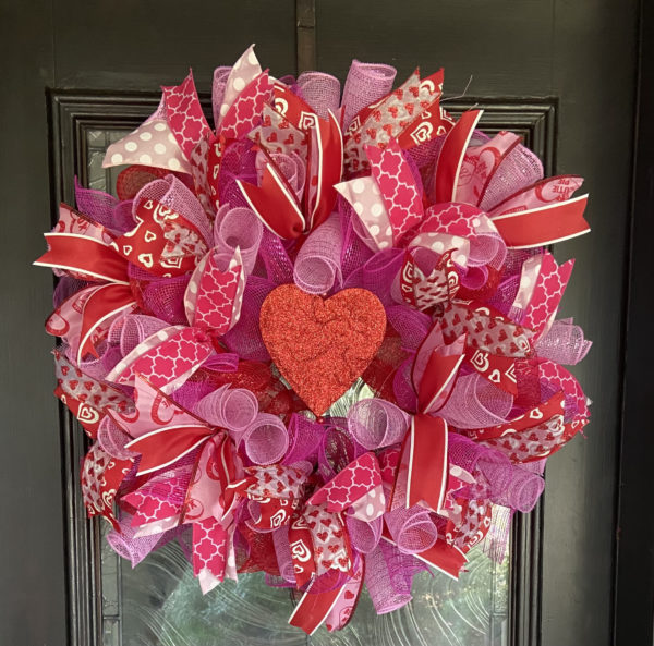 valentines day door